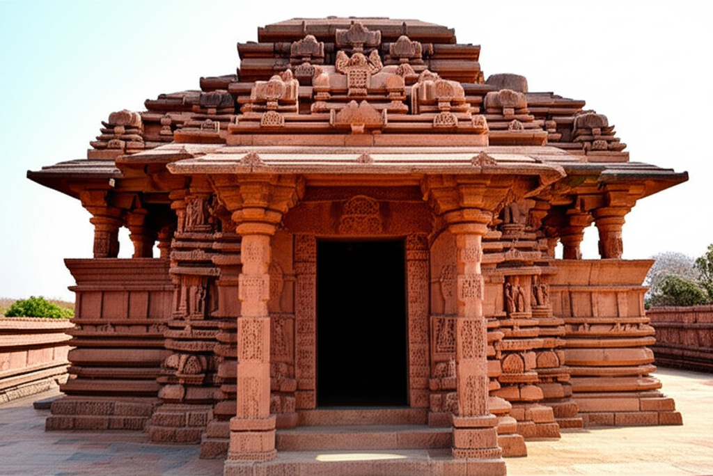 Traditional temple architecture representing Rewa's heritage